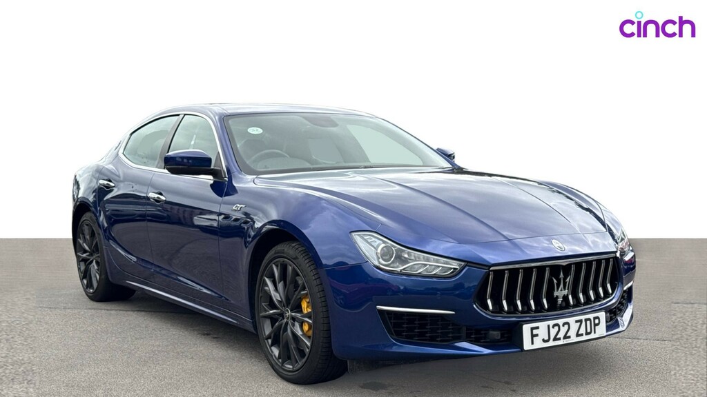 Maserati Ghibli Trofeo Blue #1