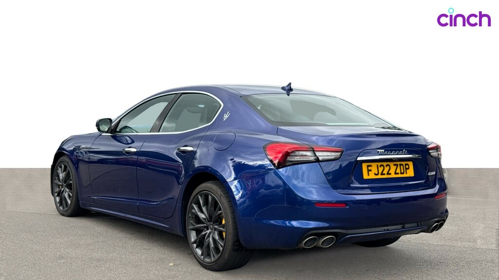 Maserati Ghibli Trofeo Blue #9