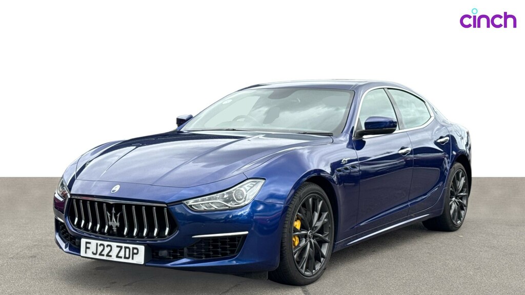 Maserati Ghibli Trofeo Blue #11
