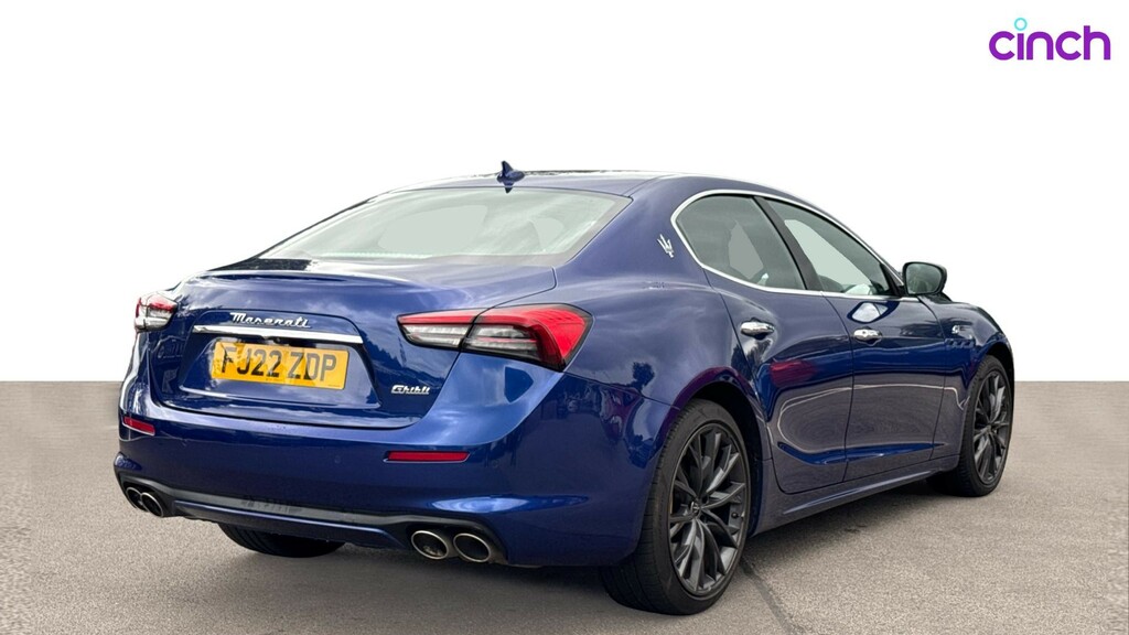 Maserati Ghibli Trofeo Blue #5