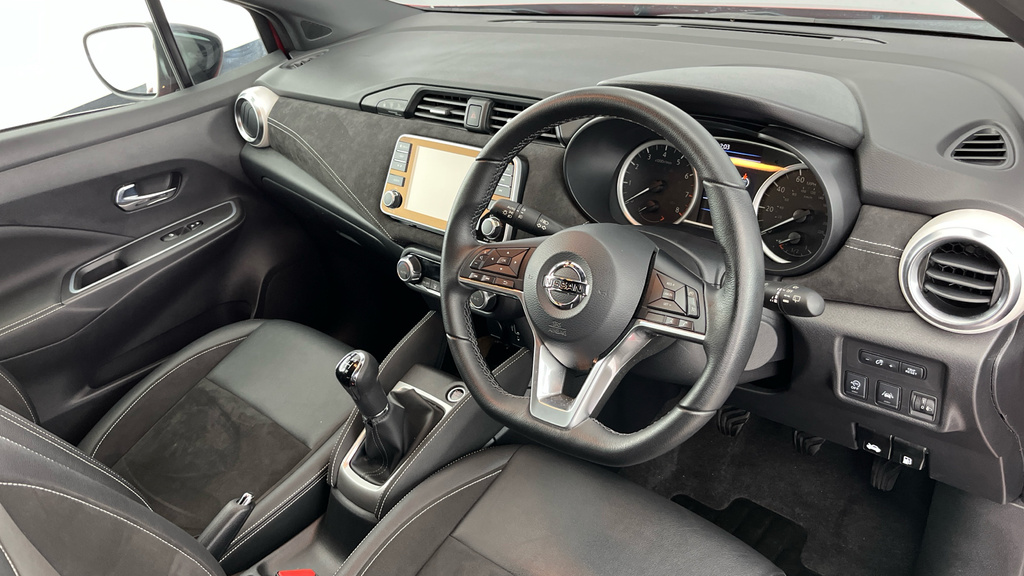 Nissan Micra 1L Tekna Red #9