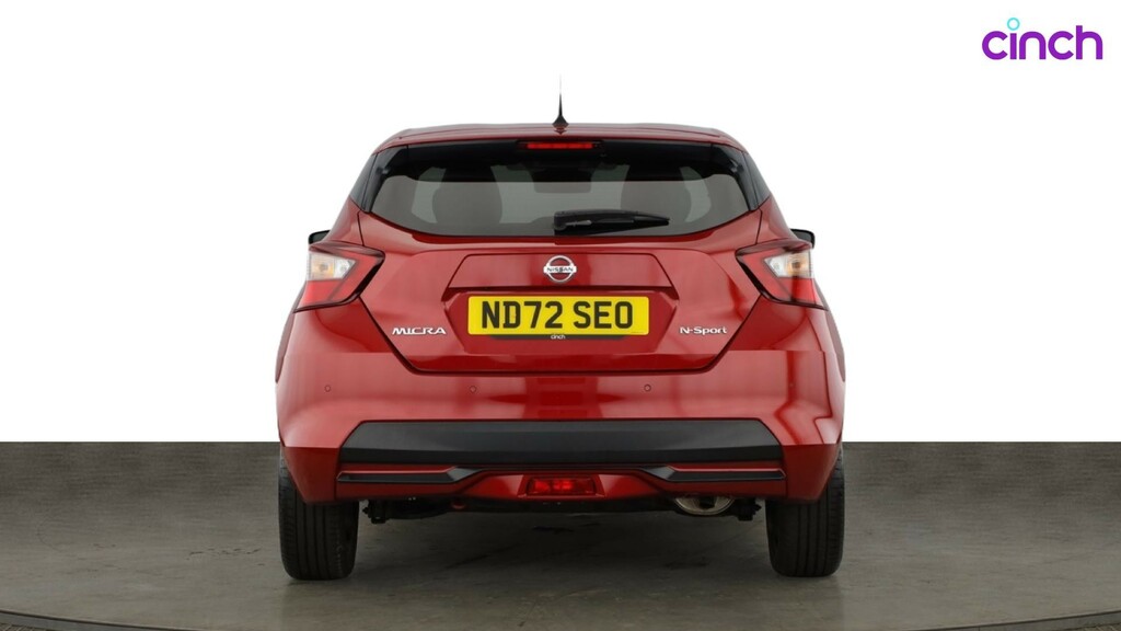 Nissan Micra 1L Tekna Red #4