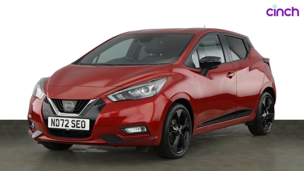 Nissan Micra 1L Tekna Red #7
