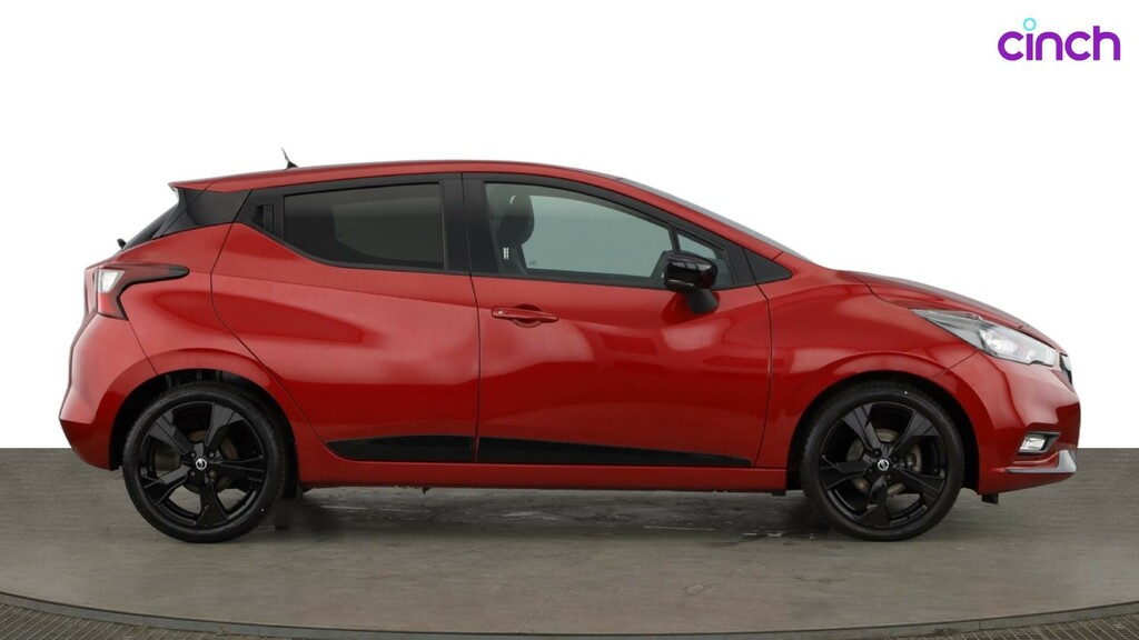 Nissan Micra 1L Tekna Red #2
