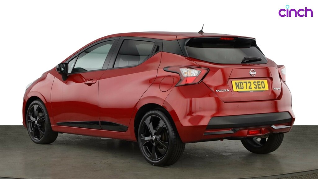 Nissan Micra 1L Tekna Red #5