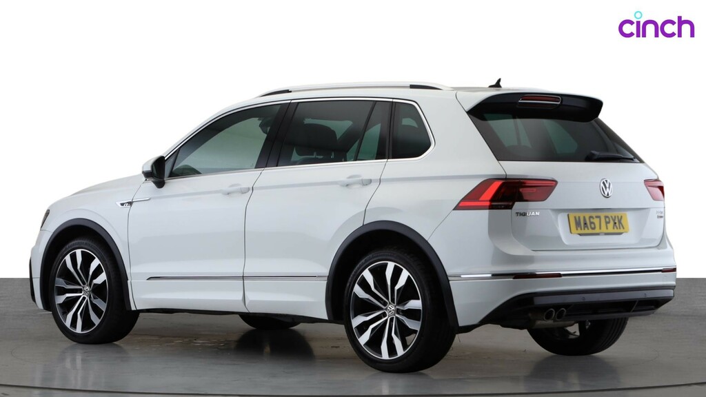 Volkswagen Tiguan Se Navigation White #7