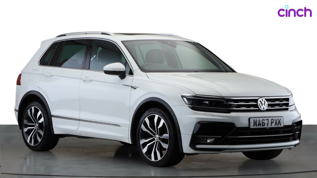 Volkswagen Tiguan Se Navigation White #1