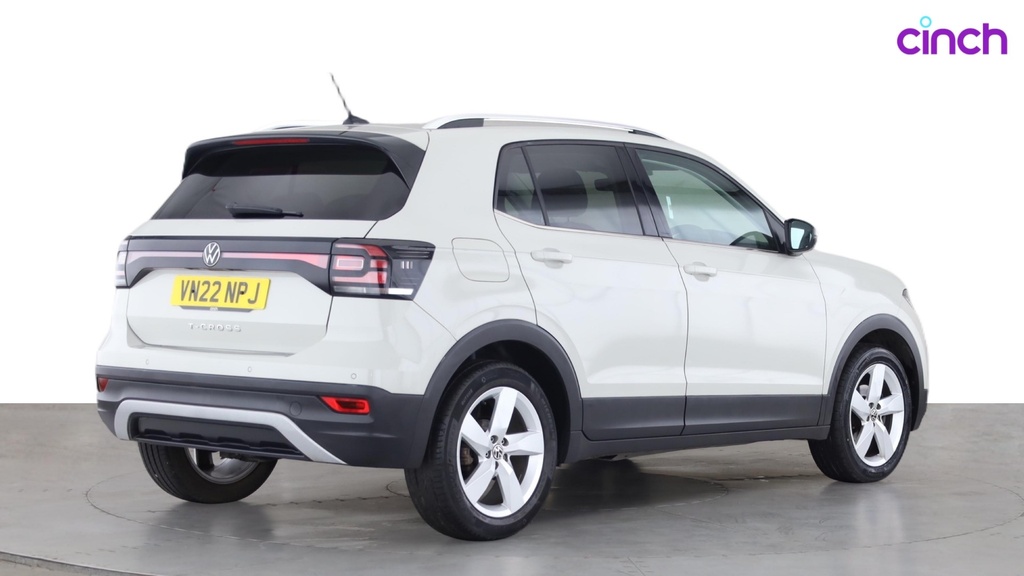 Volkswagen T-Cross 1.0 Tsi 95Ps Active Hatchback Silver #5