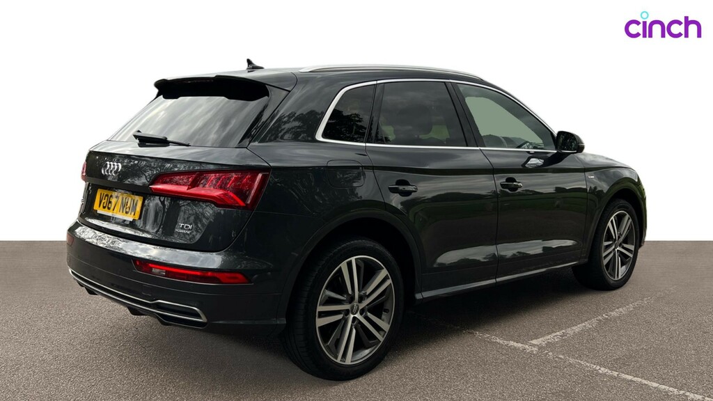 Audi Q5 S Line 2.0 Tfsi Quattro 252 Ps S Tronic Grey #3