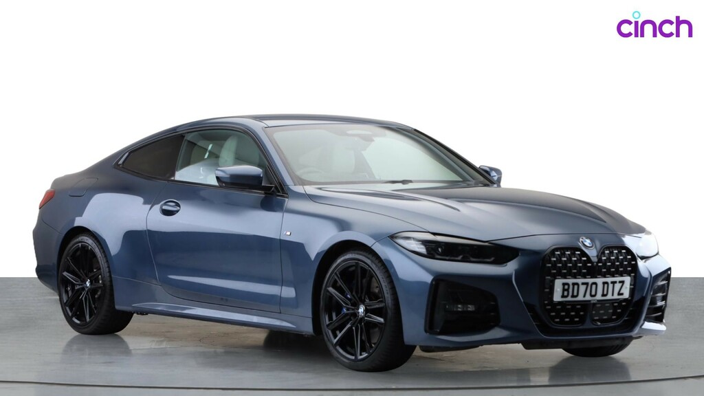 BMW 4 Series 420D M Sport Black #1