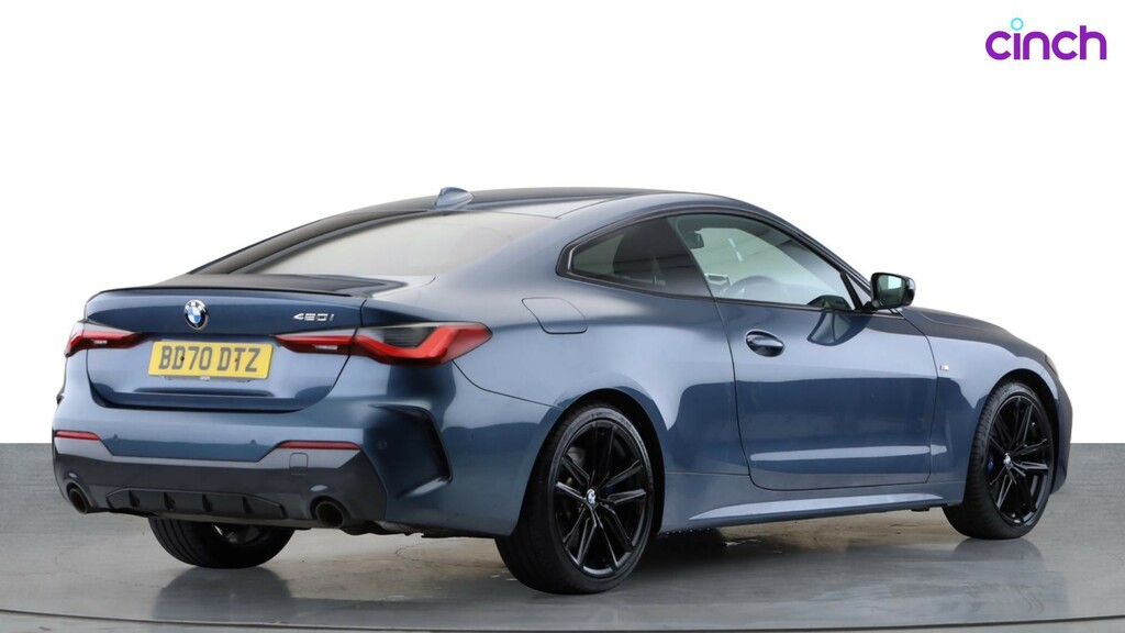 BMW 4 Series 420D M Sport Black #3