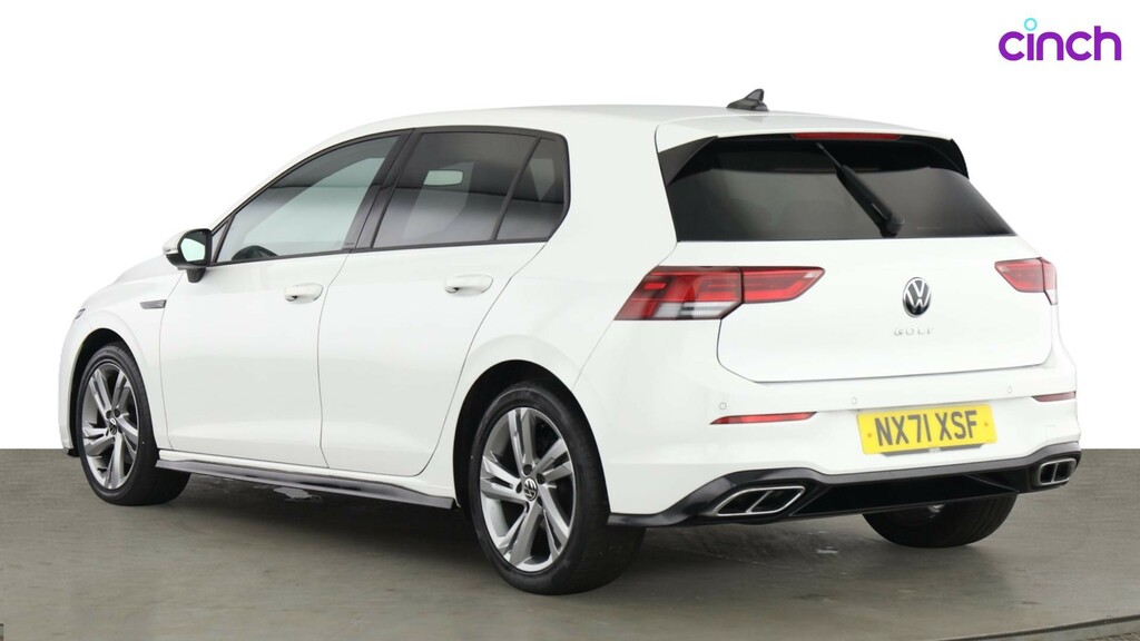 Volkswagen Golf 2.0 Tdi 200 Gtd Dsg Hatchback White #5