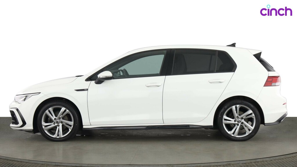 Volkswagen Golf 2.0 Tdi 200 Gtd Dsg Hatchback White #6