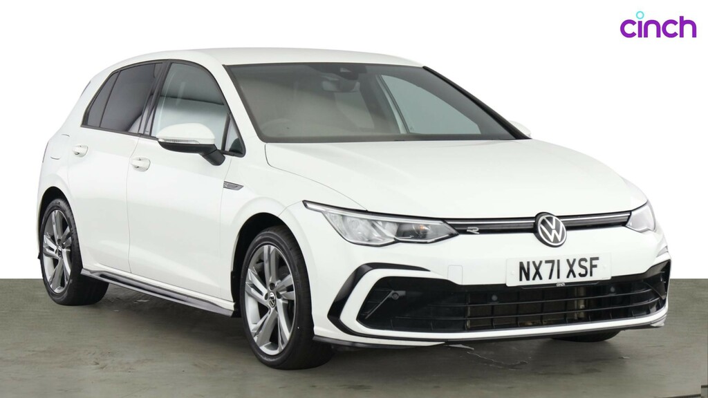 Volkswagen Golf 2.0 Tdi 200 Gtd Dsg Hatchback White #1