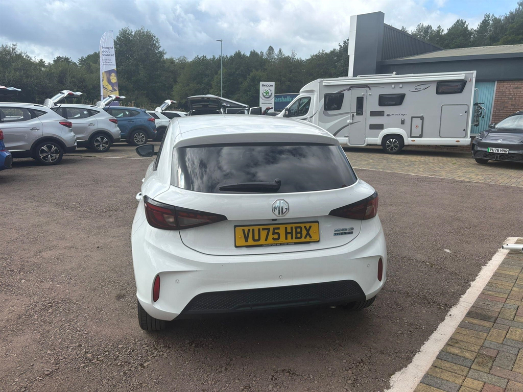 MG MG3 1.5 Hybrid Trophy Euro 6 Ss White #4