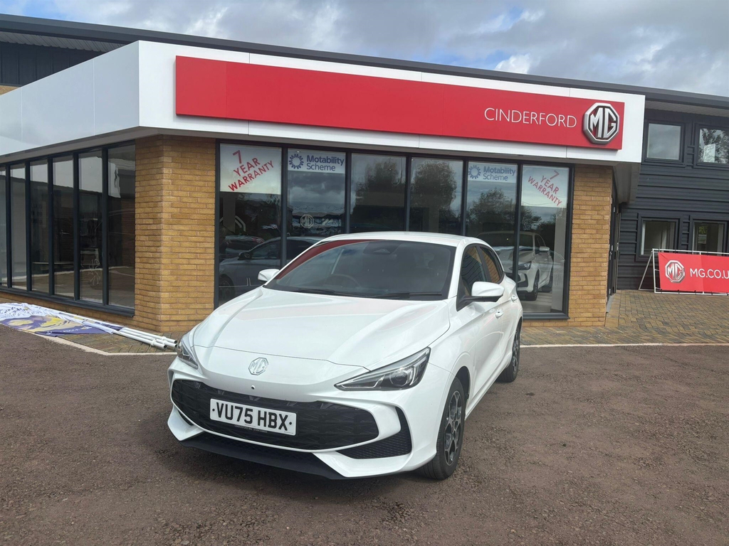 MG MG3 1.5 Hybrid Trophy Euro 6 Ss White