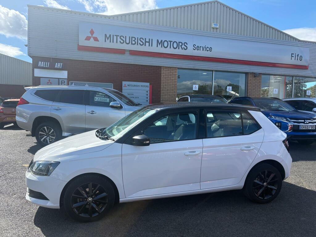 Skoda Fabia 1.0 Colour Edition Euro 6 Ss White #3