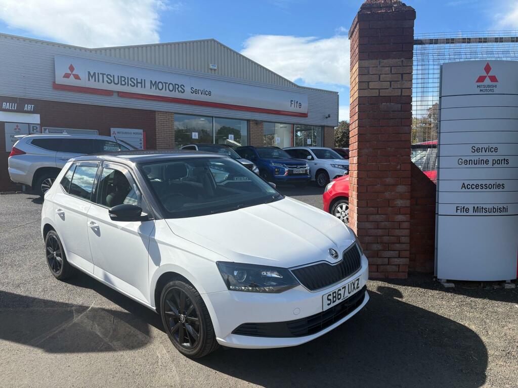Skoda Fabia 1.0 Colour Edition Euro 6 Ss White