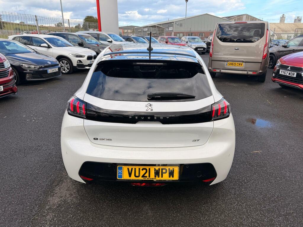 Peugeot e-208 208 Gt Premium Ev White #19