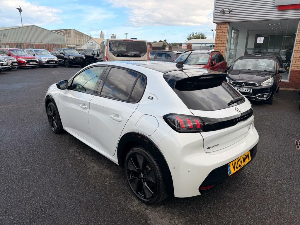 Peugeot e-208 208 Gt Premium Ev White #17