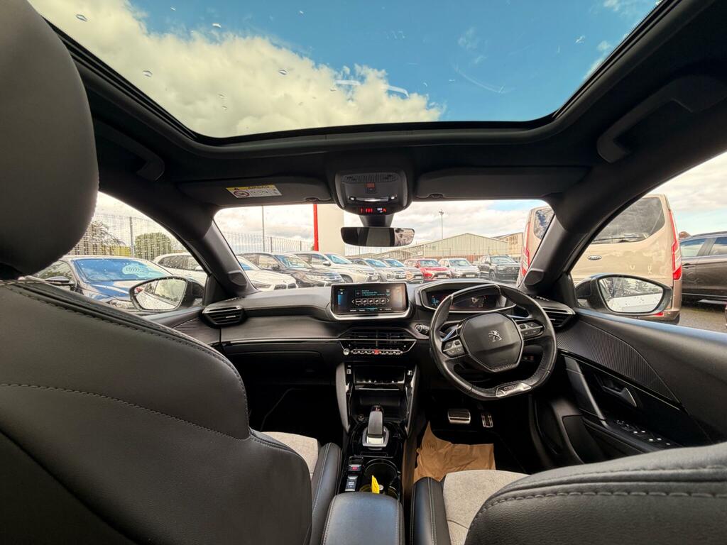 Peugeot e-208 208 Gt Premium Ev White #9