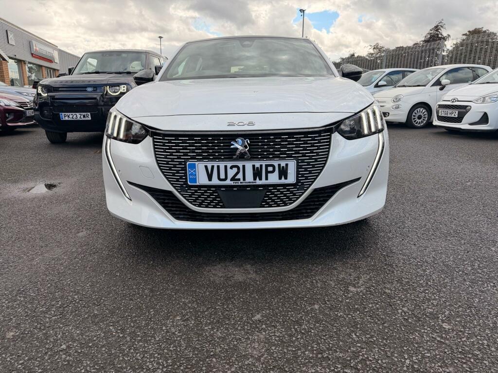 Peugeot e-208 208 Gt Premium Ev White #10