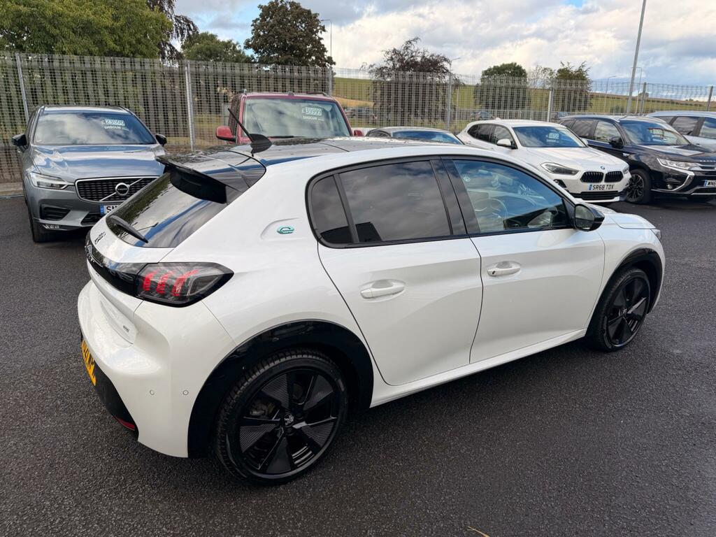Peugeot e-208 208 Gt Premium Ev White #27