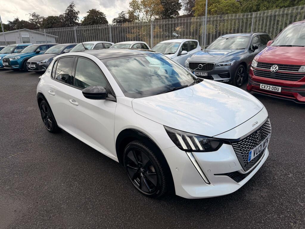 Peugeot e-208 208 Gt Premium Ev White #13