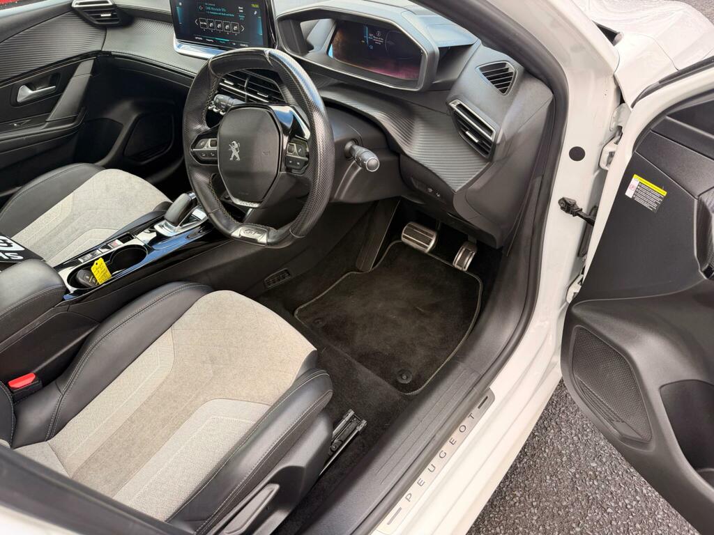 Peugeot e-208 208 Gt Premium Ev White #26