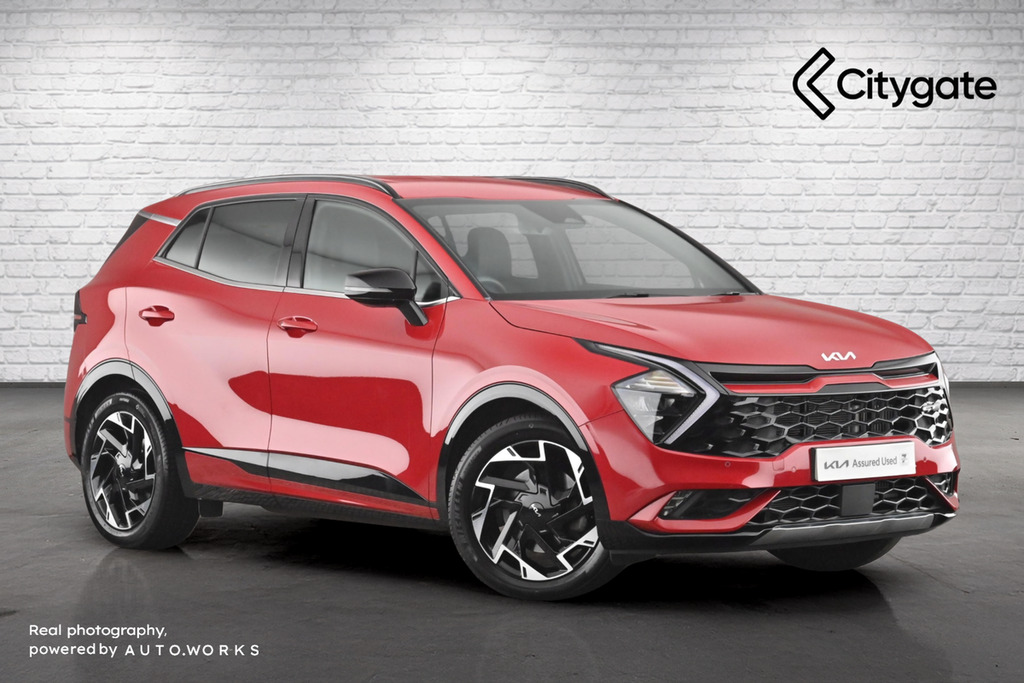 Kia Sportage 1.6 T-gdi Mhev Gt-line Suv Hybrid Dct E Red