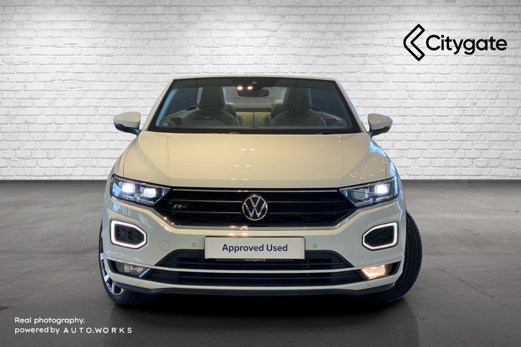 Volkswagen T-Roc 1.5 Tsi R-line Dsg White #6