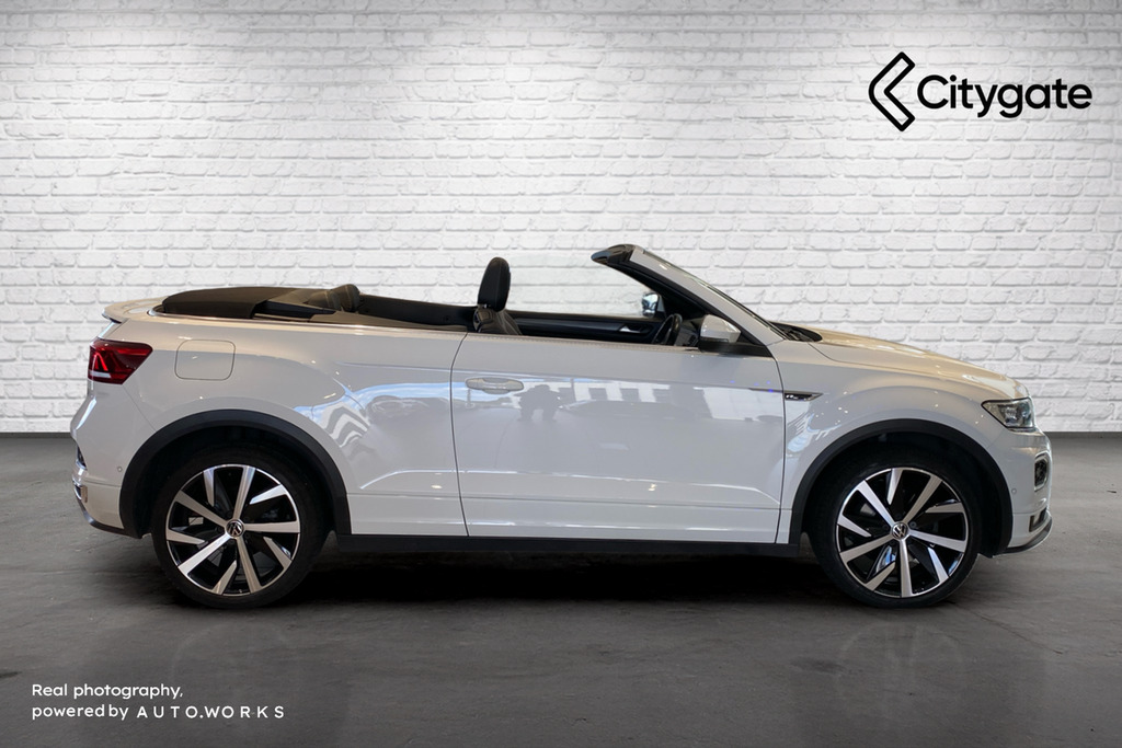 Volkswagen T-Roc 1.5 Tsi R-line Dsg White #4