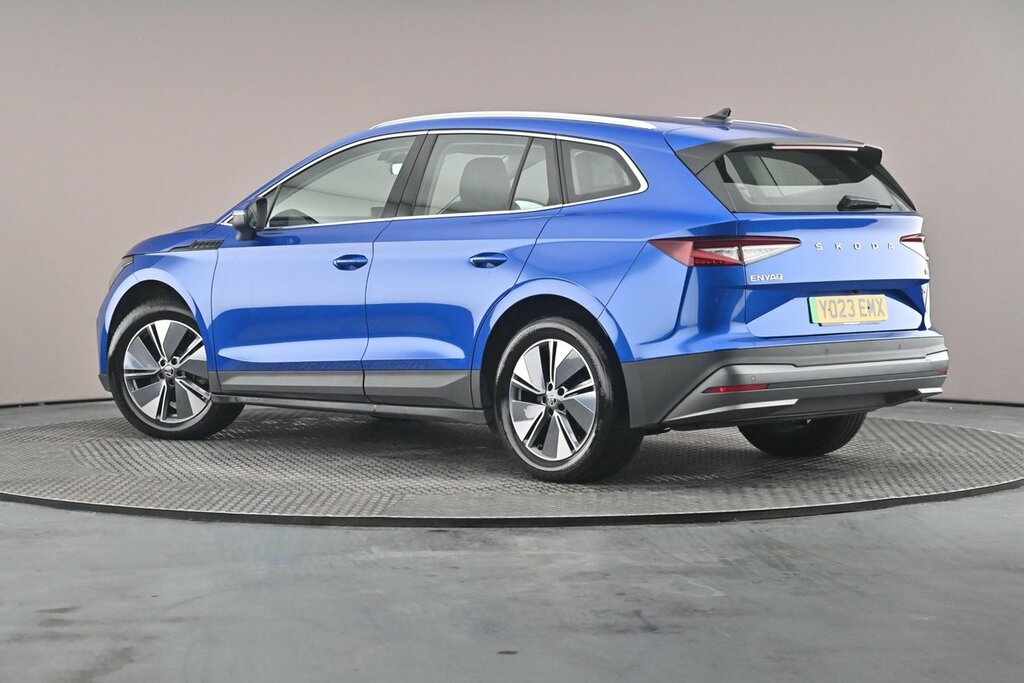 Skoda ENYAQ Iv 80 Ecosuite 82 Kwh 204 Ps Single Speed Blue #3