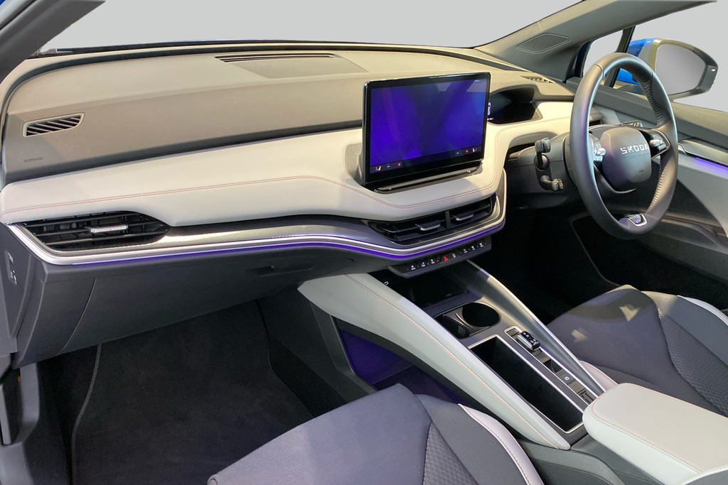 Skoda Elroq Edition 85 82 Kwh 286 Ps Single Speed Blue