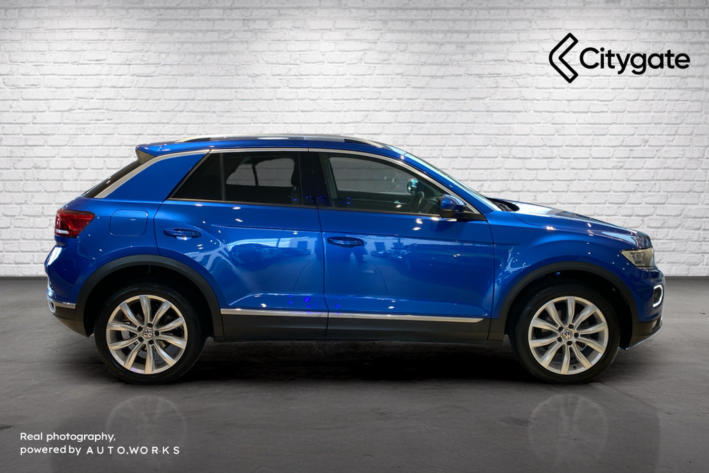 Volkswagen T-Roc Sel 1.5 Tsi 150Ps Evo 7-Speed Dsg Blue #4