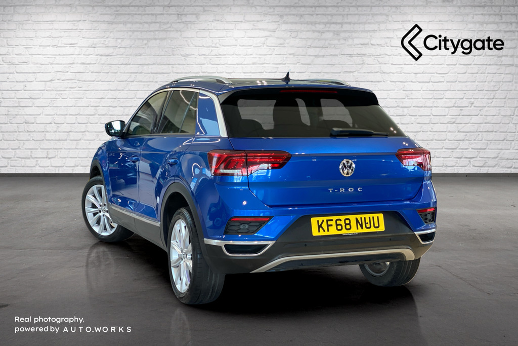Volkswagen T-Roc Sel 1.5 Tsi 150Ps Evo 7-Speed Dsg Blue #3