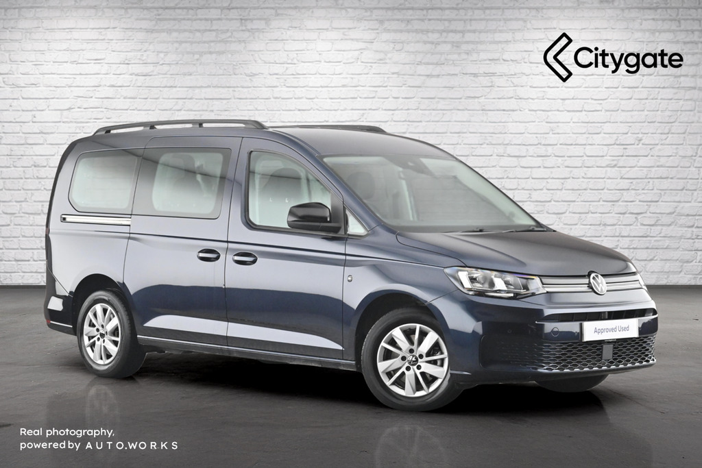 Volkswagen Caddy Maxi Life C20 Life Maxi 122 Ps 2.0 Tdi 7Sp Dsg Blue