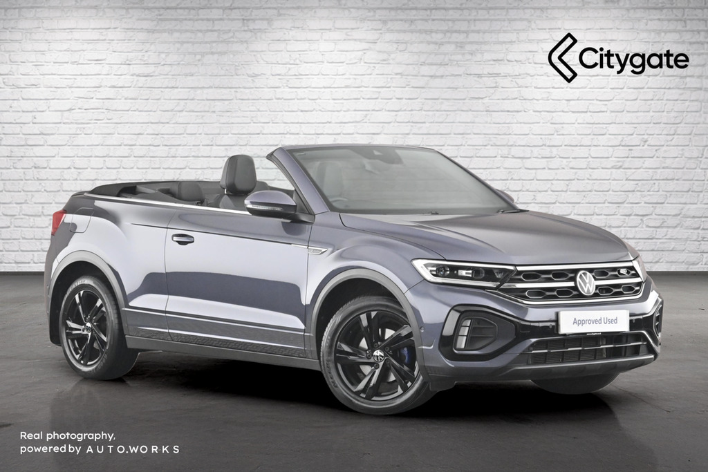 Volkswagen T-Roc Cabriolet R-line 1.5 Tsi 150Ps 7-Speed Dsg Grey
