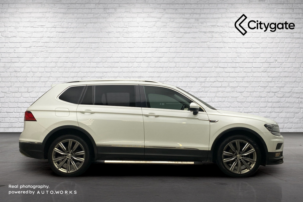 Volkswagen Tiguan Allspace Sel 2.0 Tdi 4Motion 190Ps 7-Speed Dsg White #4