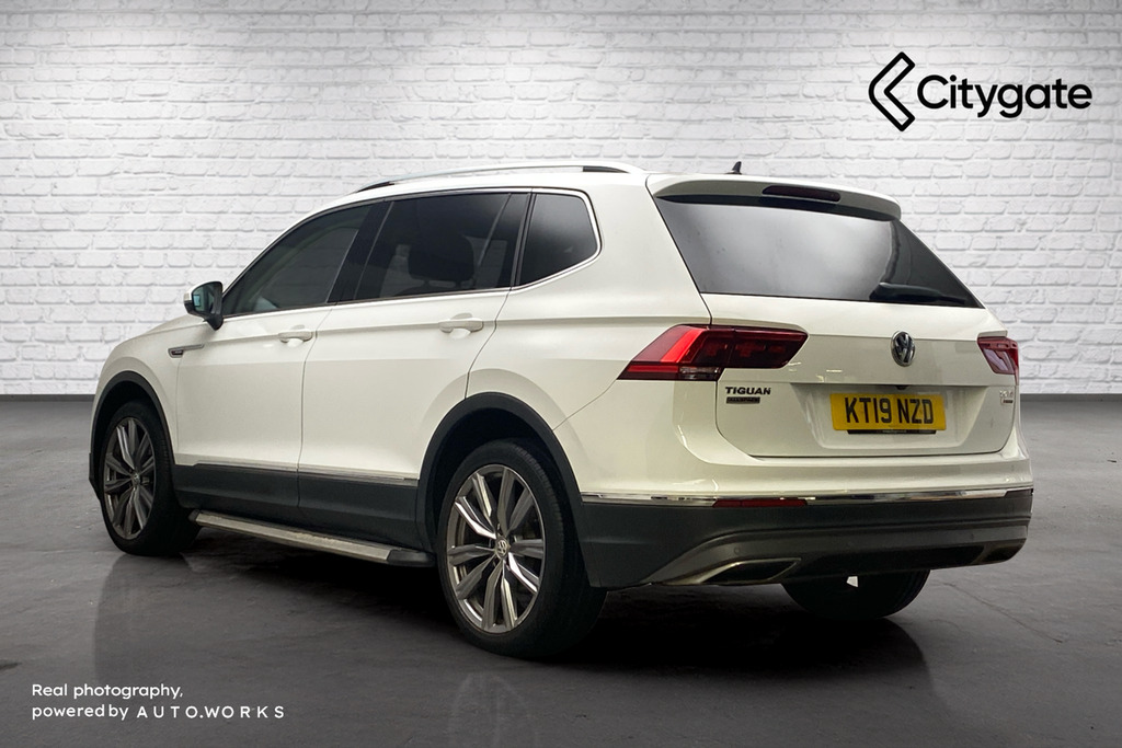 Volkswagen Tiguan Allspace Sel 2.0 Tdi 4Motion 190Ps 7-Speed Dsg White #3