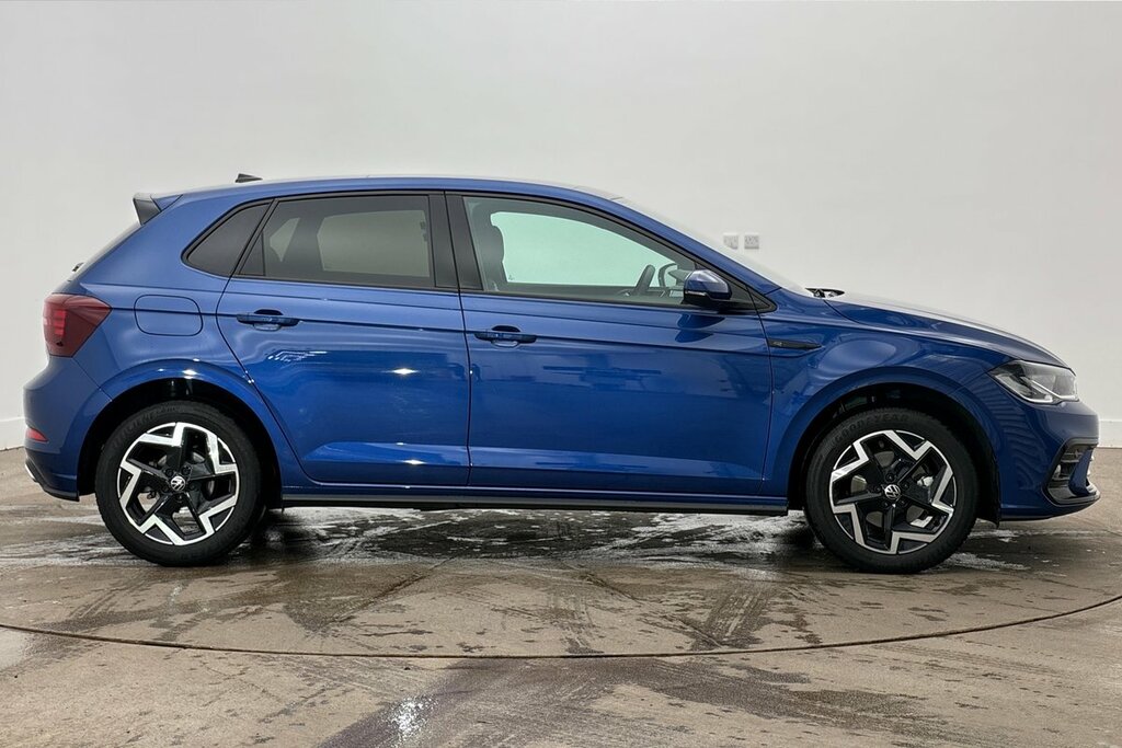 Volkswagen Polo 1.0 Tsi 115 R-line Dsg Blue #4