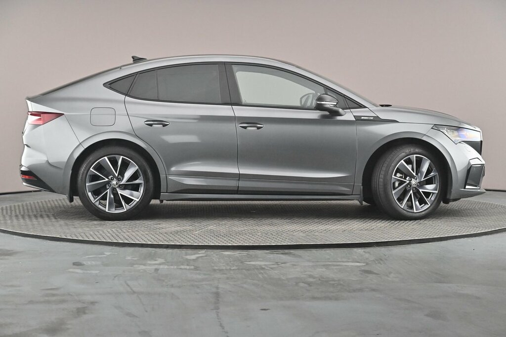 Skoda ENYAQ Coup- 85X Sportline Plus 82 Kwh 286 Ps Single Spee Grey #4