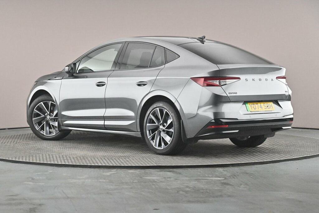 Skoda ENYAQ Coup- 85X Sportline Plus 82 Kwh 286 Ps Single Spee Grey #3