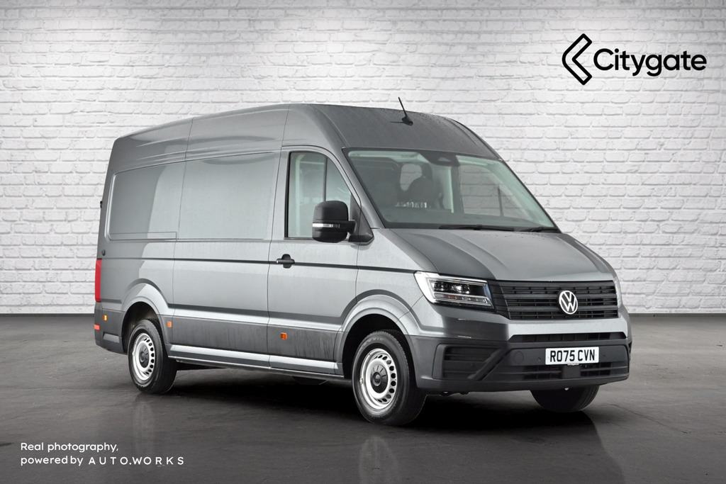 Volkswagen Crafter Cr35 Panel Van Commerce Plus Mwb 177 Ps 2.0 Tdi 8S Grey