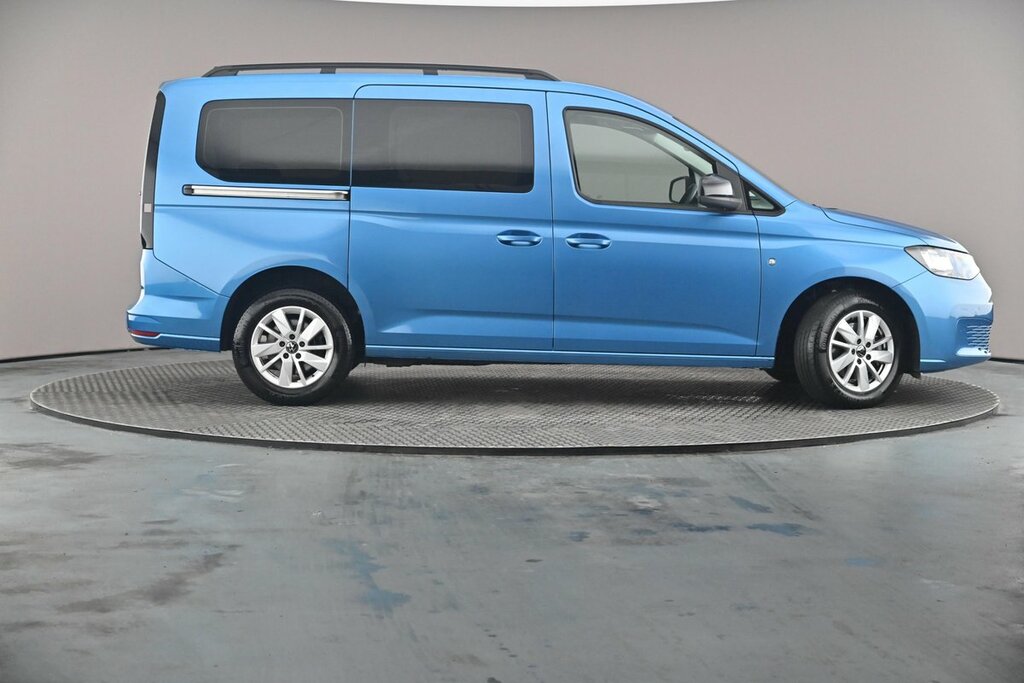 Volkswagen Caddy Maxi Life C20 Caddy Life Maxi 122 Ps 2.0 Tdi 7Sp Dsg Blue #4