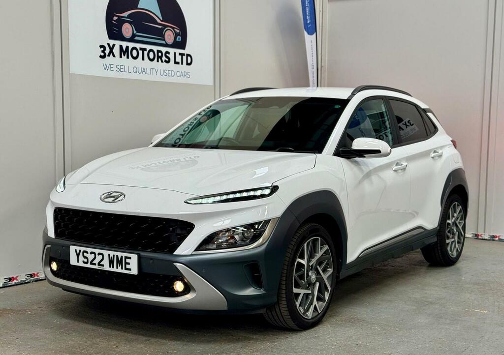 Hyundai Kona 1.6 H-gdi Premium Dct Euro 6 Ss White
