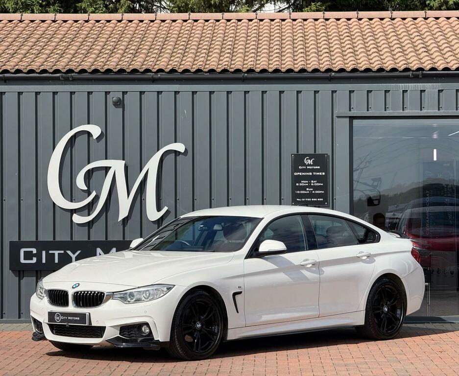 BMW 4 Series Gran Coupe 2.0 420D M Sport Euro 6 Ss White