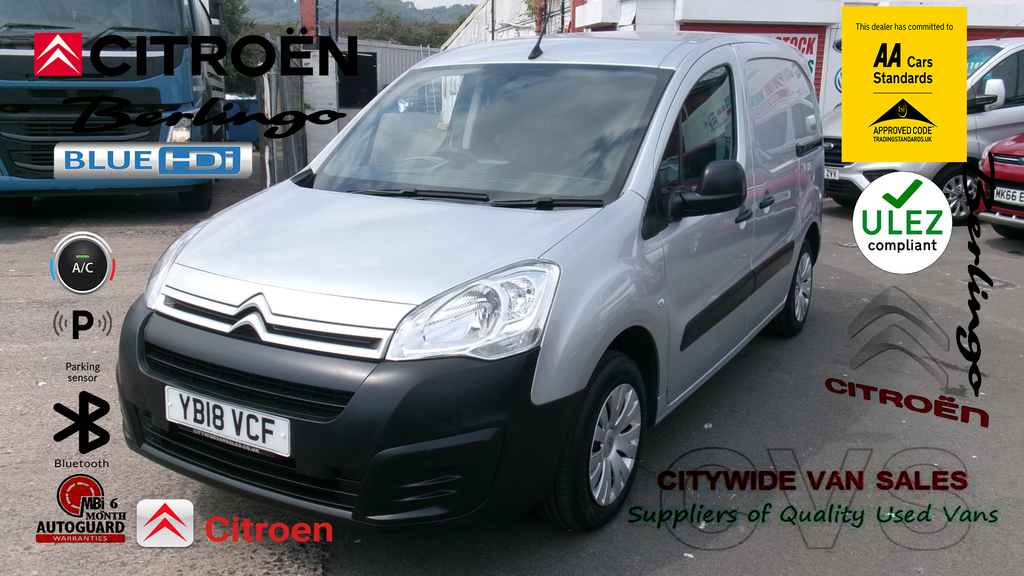 Citroen Berlingo Citroen Berlingo 2018 Silver