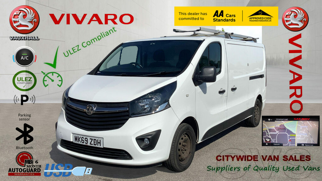 Vauxhall Vivaro Vauxhall Vivaro 2019 White