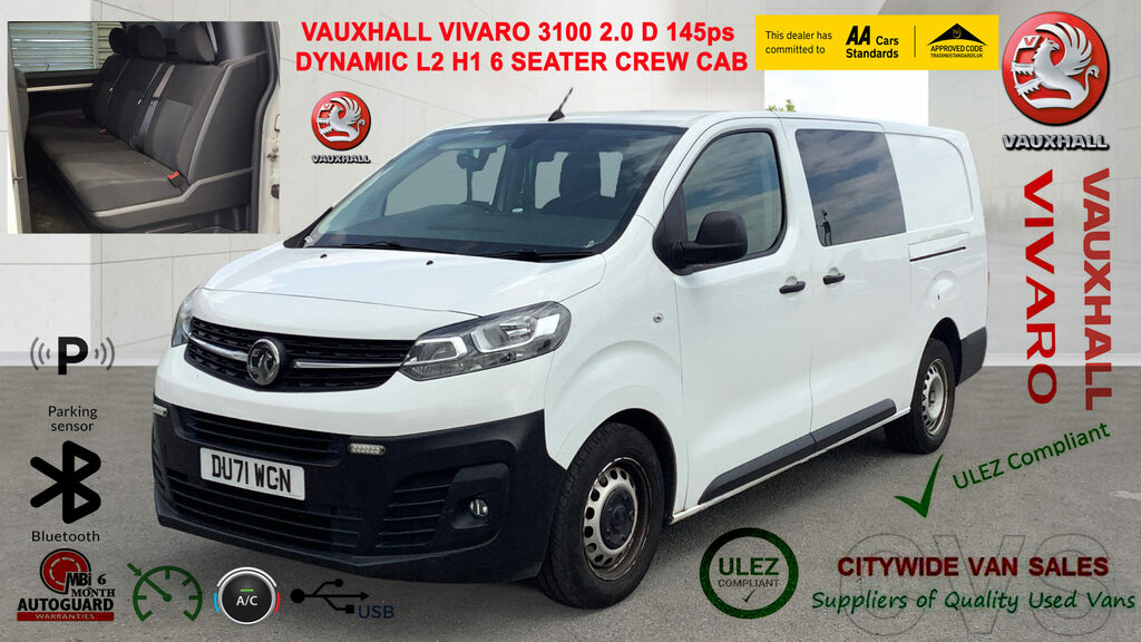 Vauxhall Vivaro Vauxhall Vivaro 2022 White
